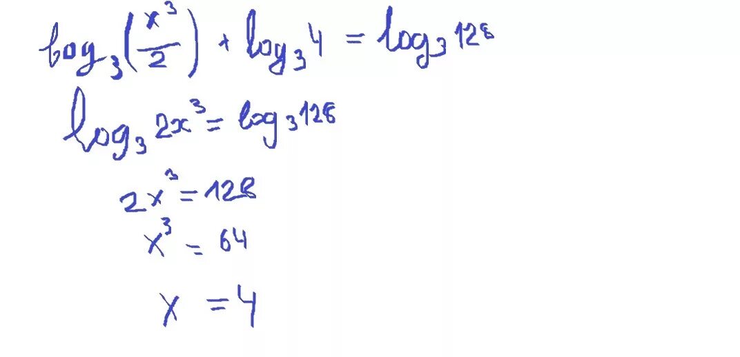 Log 2 128