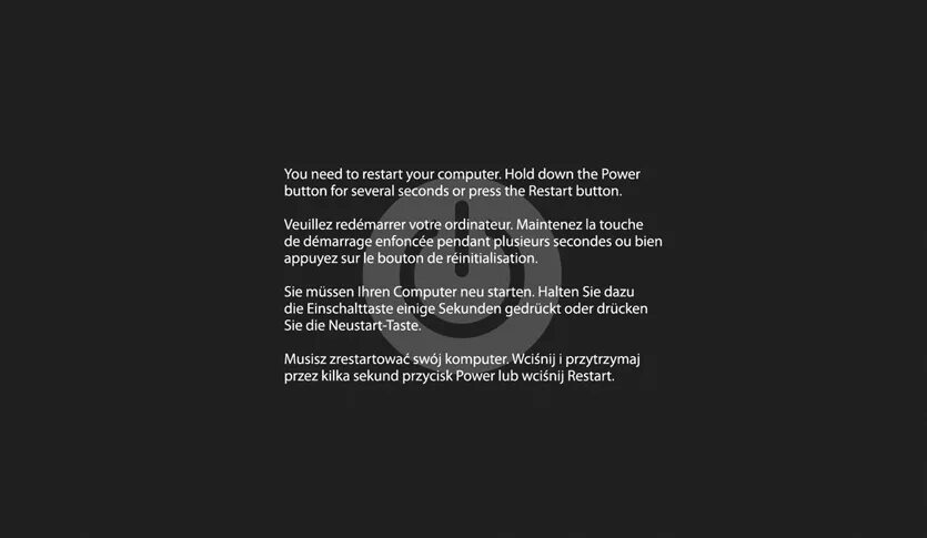 Ошибка imac. Надпись на макбуке your computer. kernel panic. ошибка макбука. экран ошибки макбук.