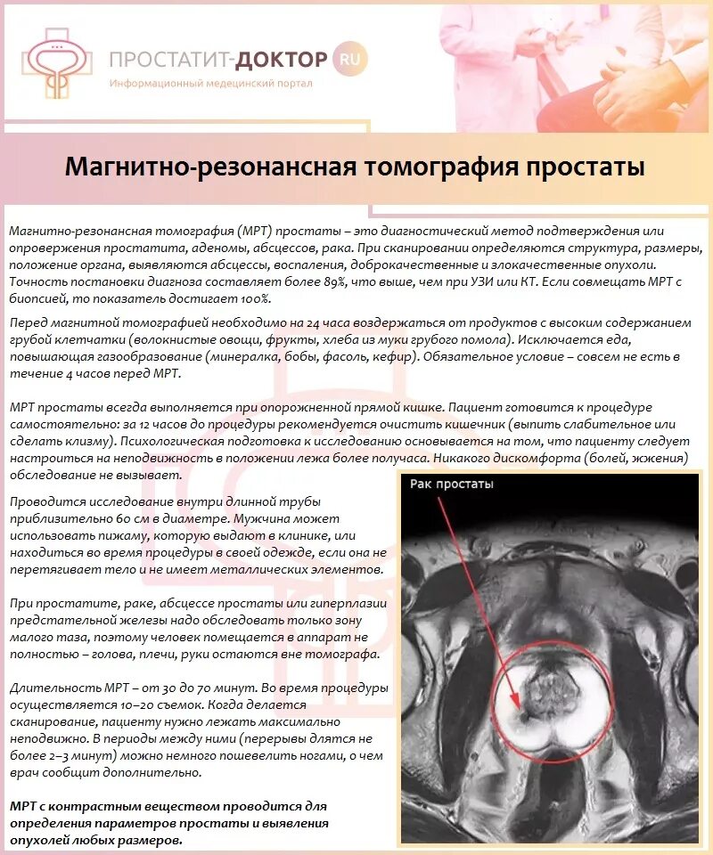 Что можно есть перед мрт. Диета перед мрт предстательной железы. диета для проведения мрт..
