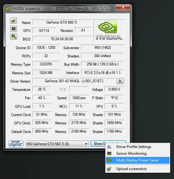 Nvidia inspector для windows 10. Nvidia inspector печь 1070. gtx 560 gpu z. nvidia мониторинг. g*power программа.