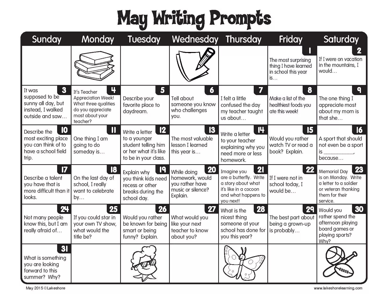 Writing Challenge. Writing prompt for Kids. Story prompts. Prompts in English.