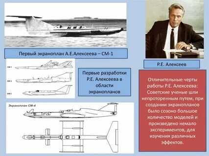 История создания экраноплана