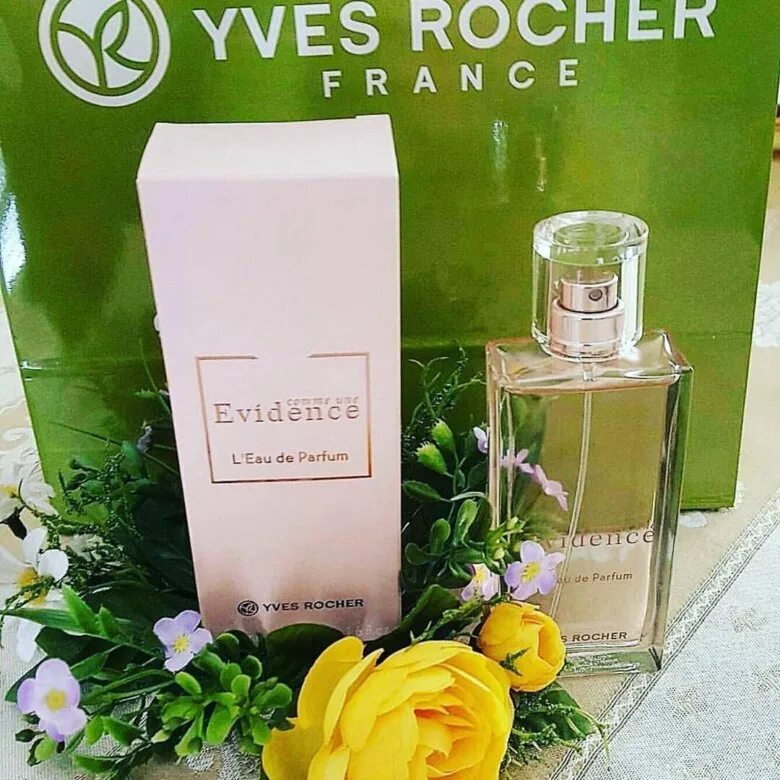 Ив роше вода эвиденс. Духи evidence Yves Rocher. Ив Роше evidence 50мл. Yves Rocher парфюмерная вода comme une evidence, 50 мл. Ив Роше эвиденс женские 100мл.