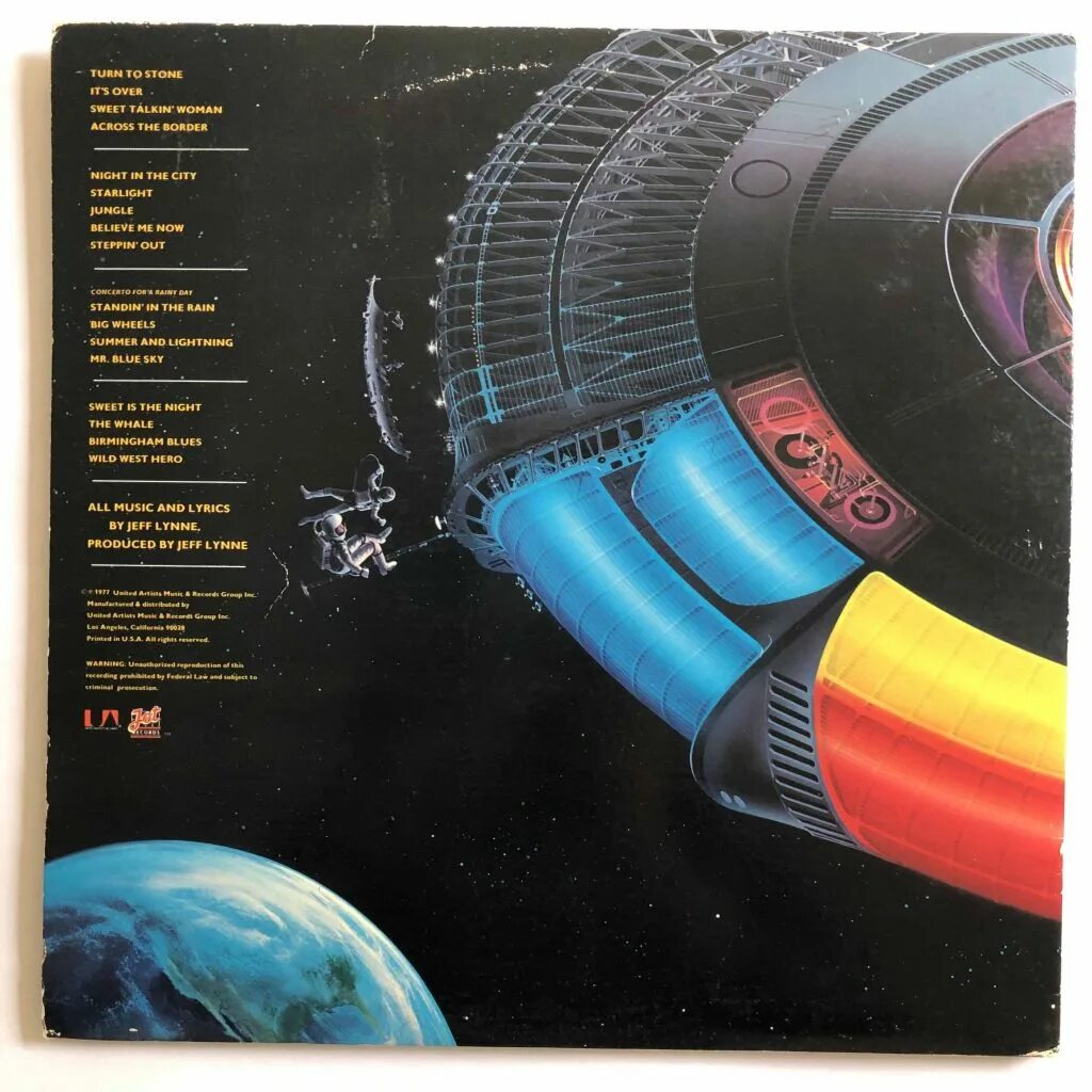 Electric Light Orchestra out of the Blue 1977. Electric blue orchestra