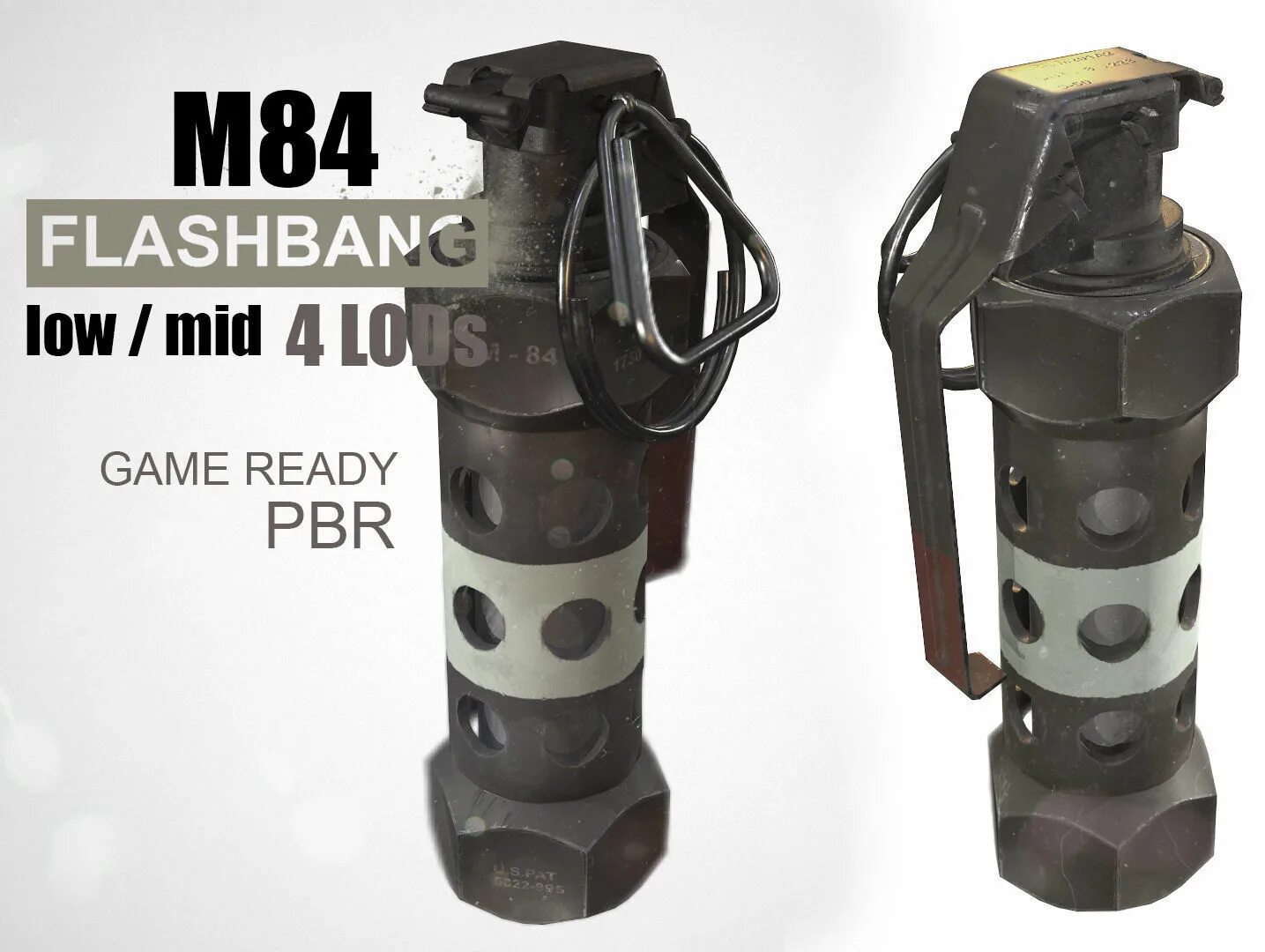 M84 Flashbang. M84 Stun. М84 граната акустическая. Flashbang 3d model.