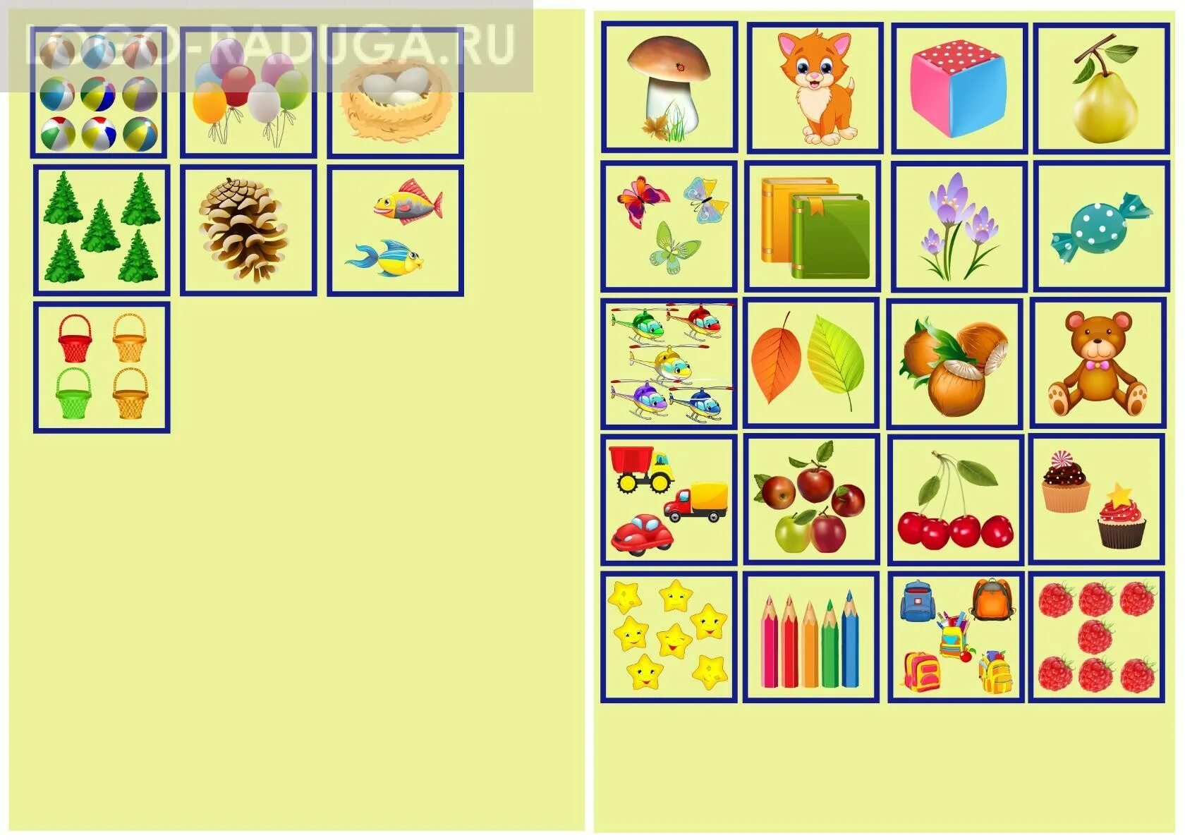 пазлы по математике для дошкольников. д игра количество. математические игры для детей. карточки по дефектологии. д игра количество.