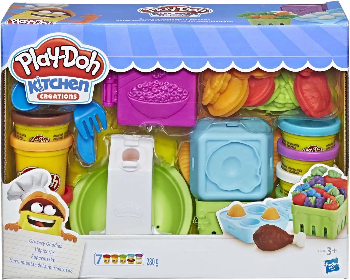 Игрушечный пластилин. Набор Play Doh Kitchen Creation. Набор для лепки Play-Doh "готовим обед". Игровой набор плей-до касса. Набор игровой Play-Doh готовим обед e1936eu6.