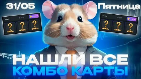 Карточки комбо дня хомяк
