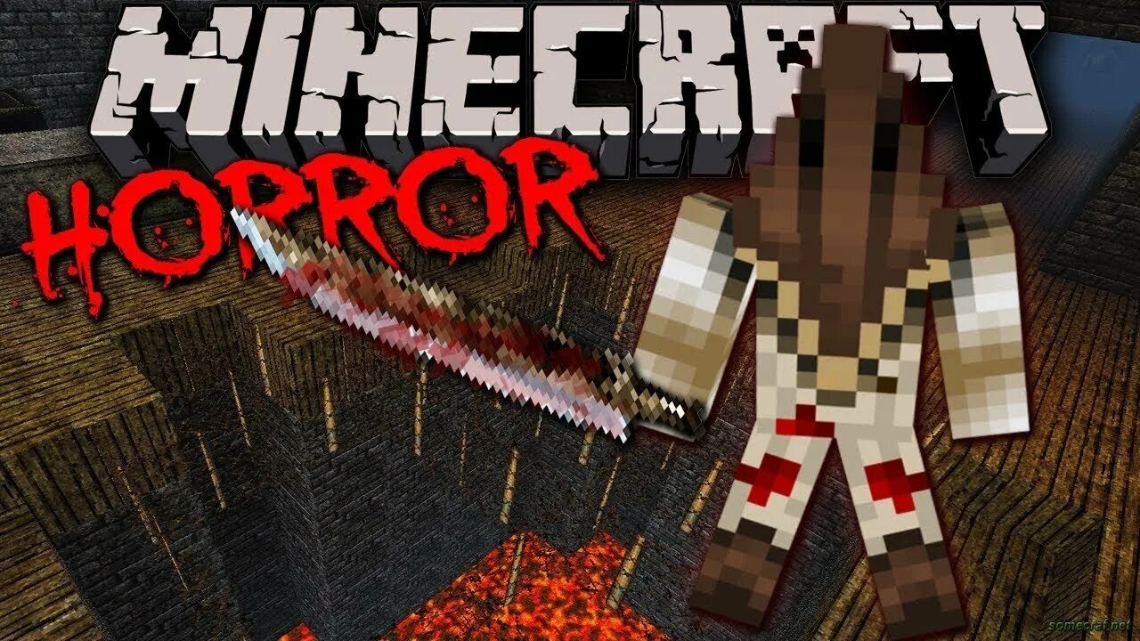 Minecraft хоррор