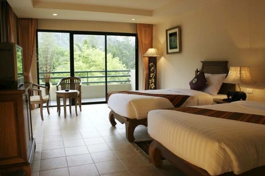 Superior room partial view