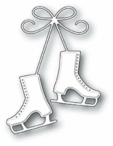 Шаблон коньки для вырезания Download Ice-Skates, Ice Skating, Skates. Royalty-Free Vector Graphic Ice skatin