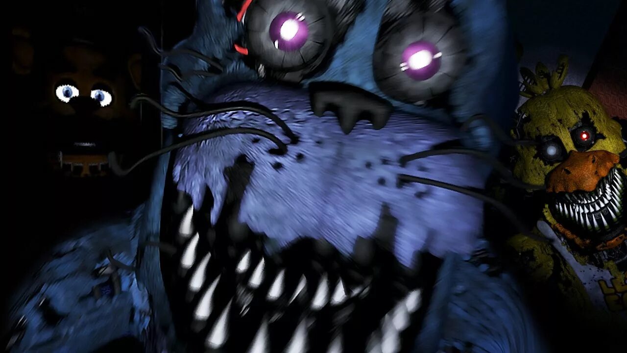 Five Nights at Freddy's 4 скримеры.