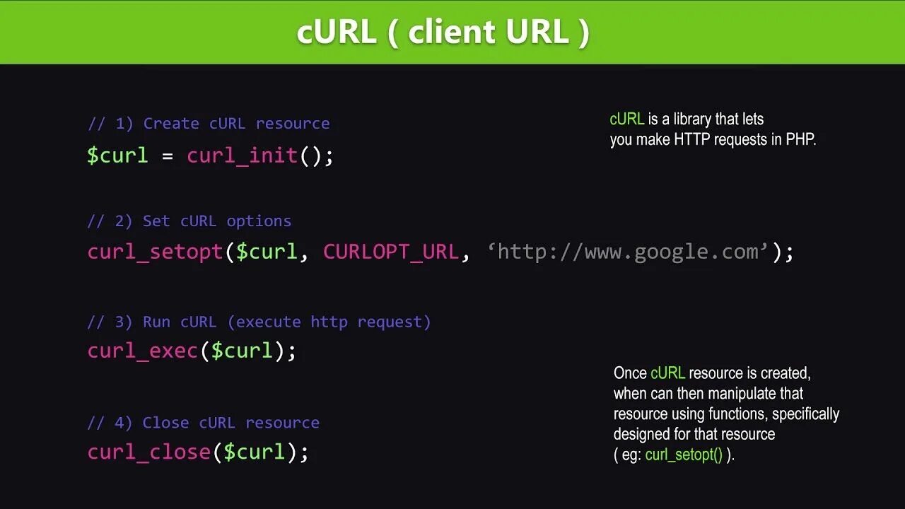 Curl connect