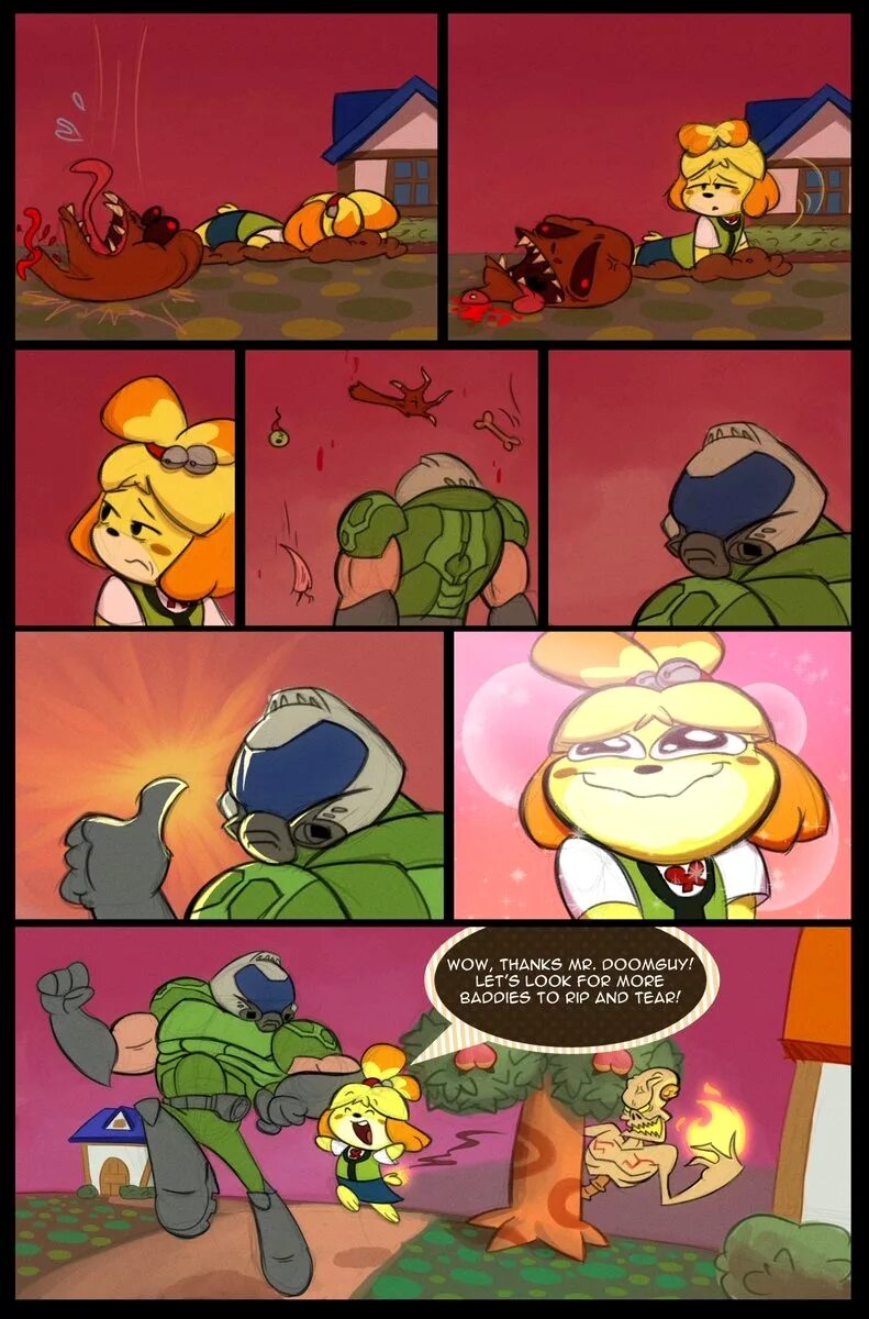 Doom animal crossing