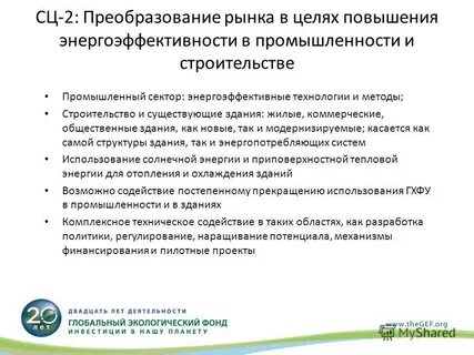 Преобразование рынка