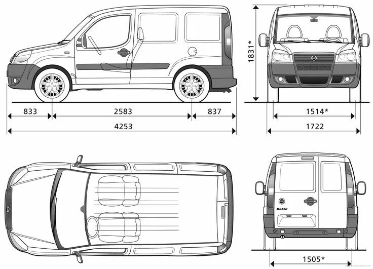 Fiat doblo схема
