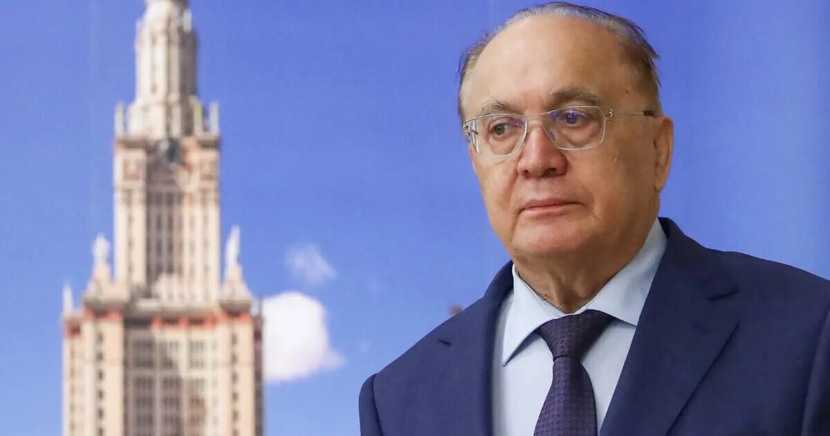 Руководители мгу. Ректор мгу садовничий. садовничий ректор мгу 2025.