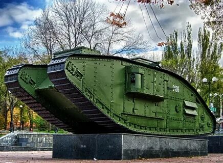 Танк в архангельском