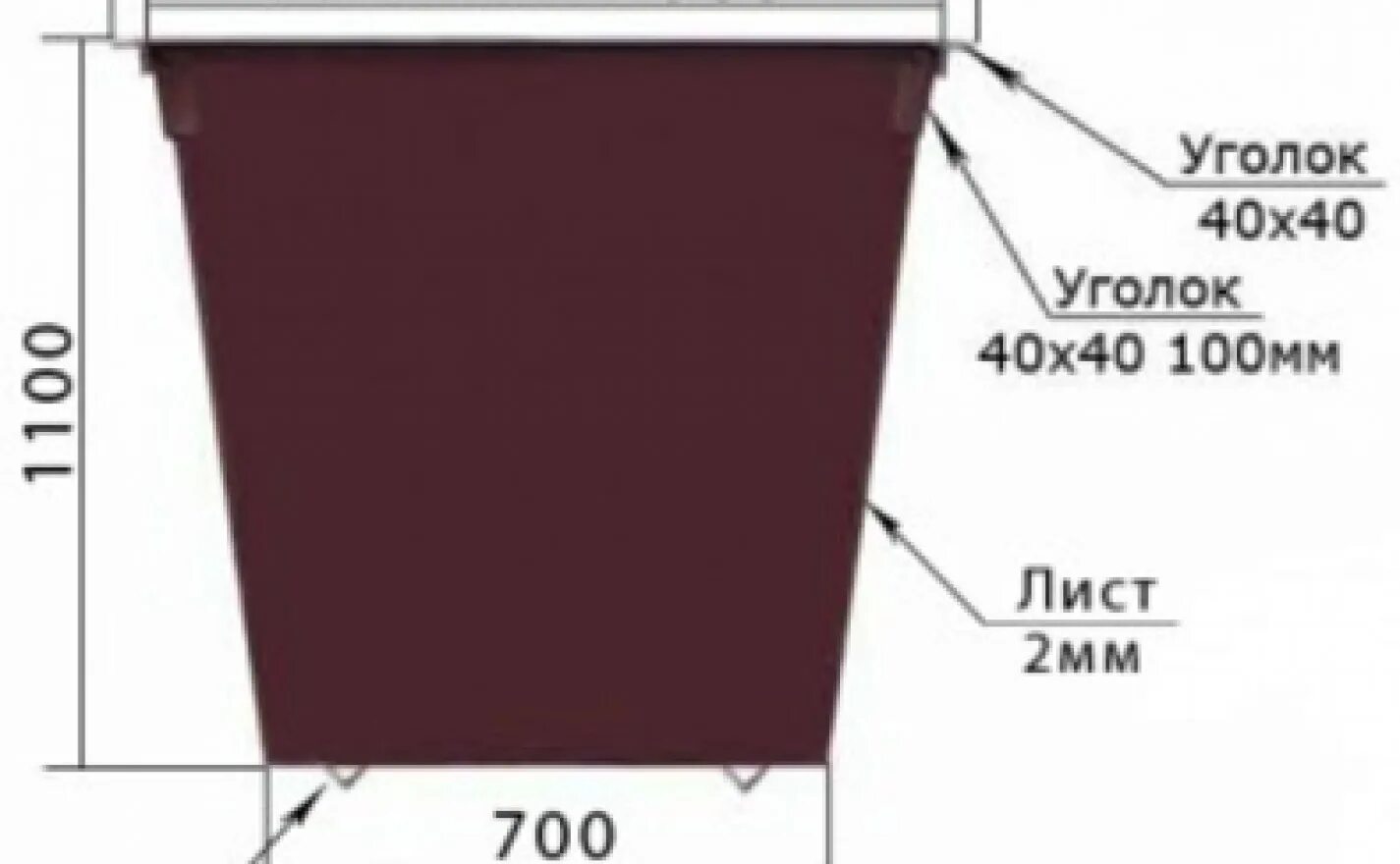 Контейнер 1 1 м3 размеры. Размеры мусорного контейнера 0.75 с крышкой металлический. габариты мусорного контейнера 0.75 м3. контейнер тко металлический, 0,75 м3, 1100х900х700. контейнер 0 75 м3 с еврозахватом.