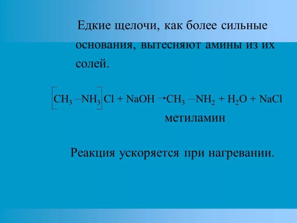 Ch3 nh ch3 nh3