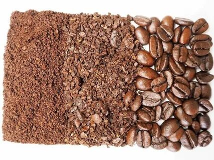 Ground coffee