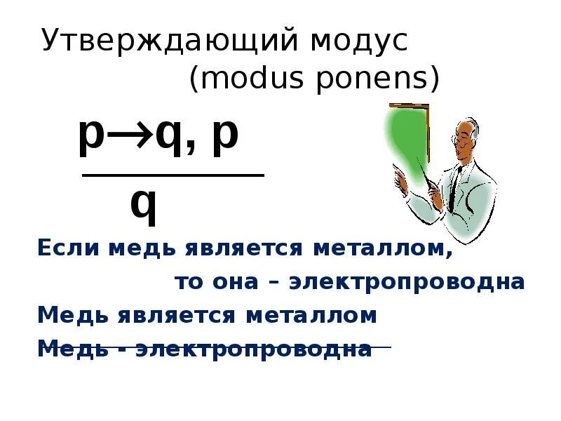 Отрицающий модус. Отрицающий модус условно-категорического умозаключения формула. Утверждающий модус. Схема утверждающе-отрицающего модуса. Утверждающий модус условно-категорического умозаключения.