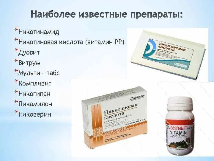 Витамины группы в комплекс название препаратов. Витамин в3 препараты. Препараты сосудорасширяющие никотиновая кислота. Таблетки на основе никотиновой кислоты. Препараты на основе витамина в3.