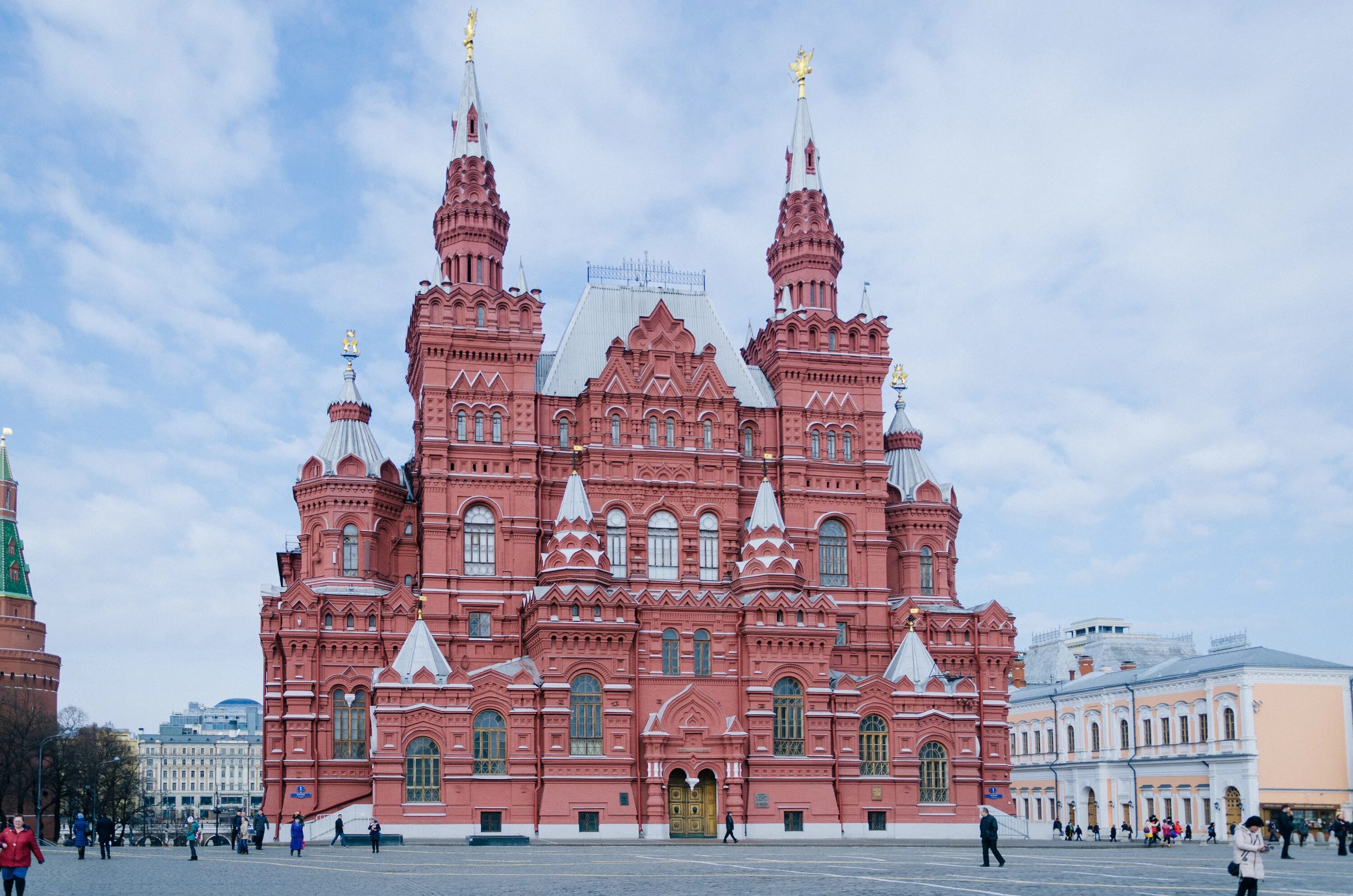 Уникальная архитектура москвы. Исторический музей Кремль Москва исторический музей Кремль. Государственный исторический музей, Москва, красная площадь. Исторический музей в Москве на красной площади.