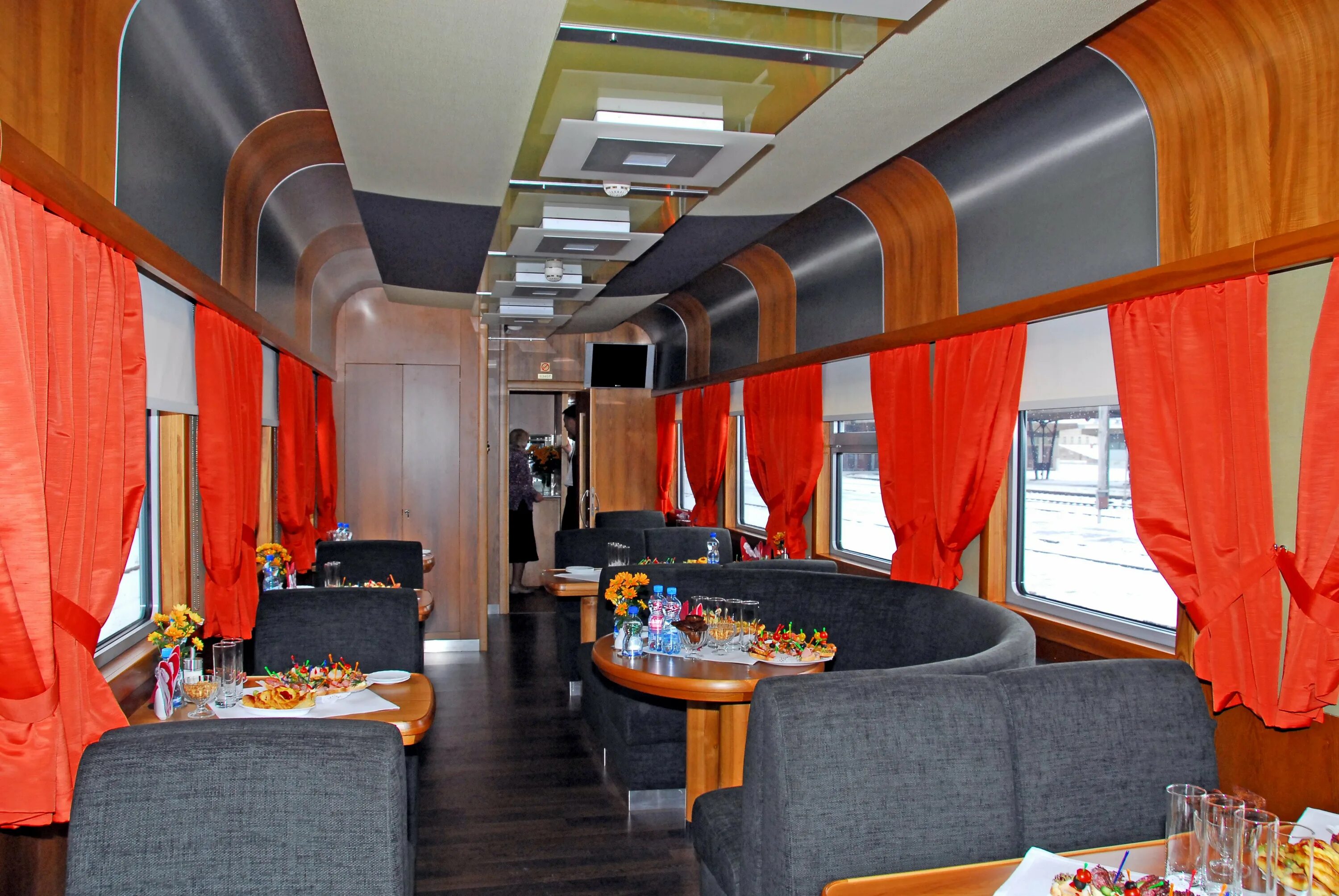 АСМР Поезд, Вагон ресторан, Чайная лавка. / ASMR Train Car restaurant, a Tea sho