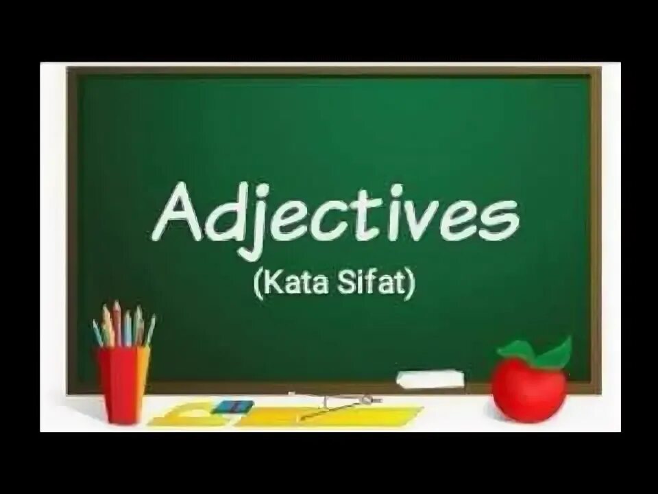 Adjective Cover. Graded adjectives