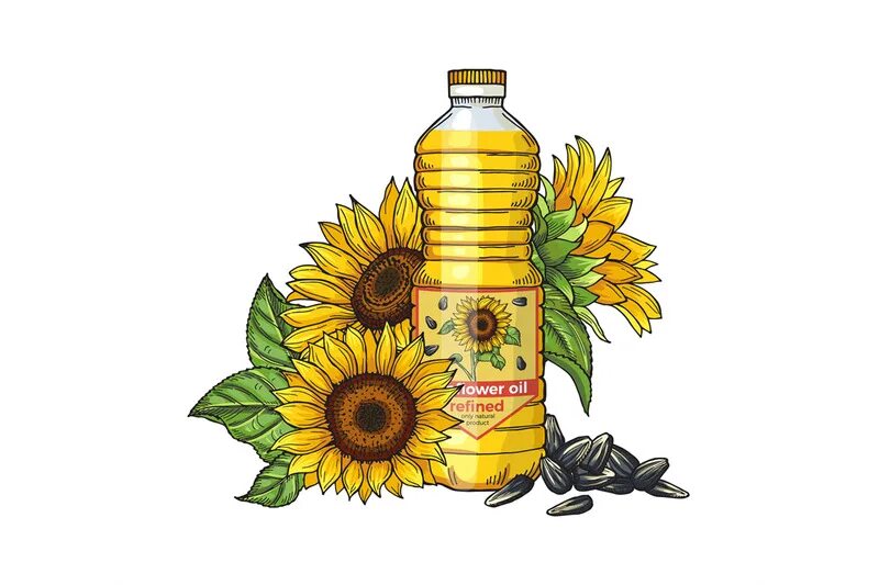 Sunflower Oil e900 spornic. Подсолнухи маслом. Флакон с подсолнухом. Подсолнечное масло рисунок.