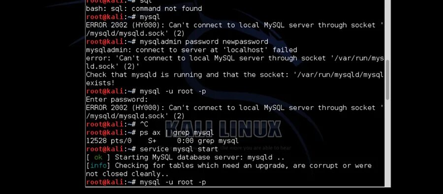 Error connection to server on socket