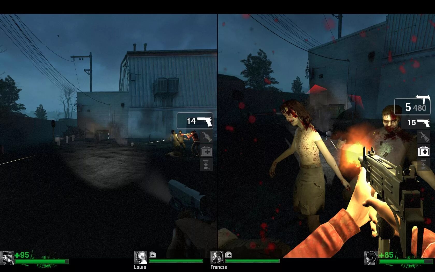 Left 4 Dead 2 разделенный экран Xbox 360. Left 4 Dead 2 Xbox 360. Сплит скрин лефт 4 деад 1.