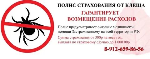 Страховка от клеща где лучше