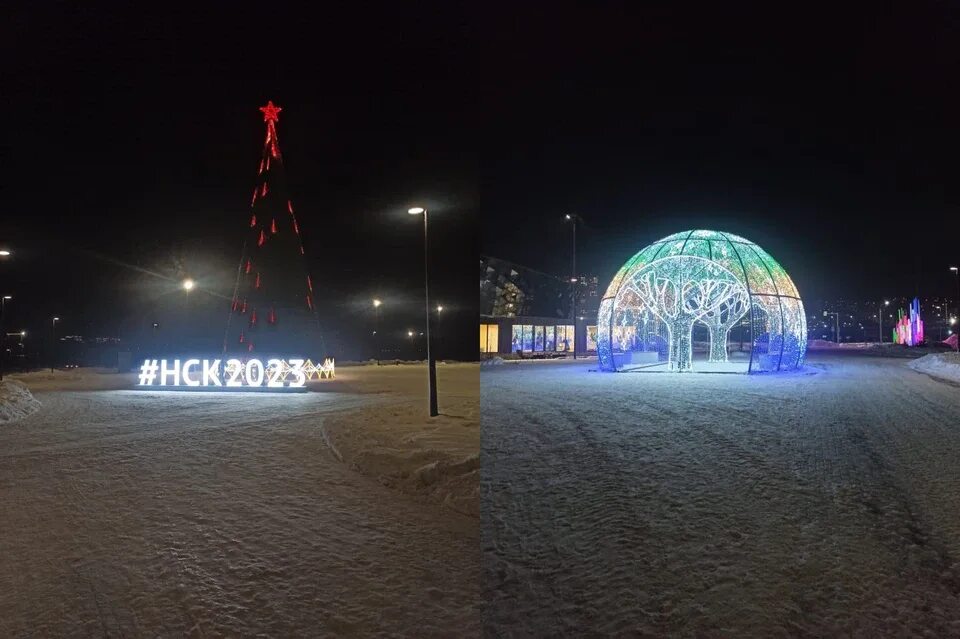 Парк площадью более 18 гектаров у новой ледовой арены в Новосибирске готов к отк