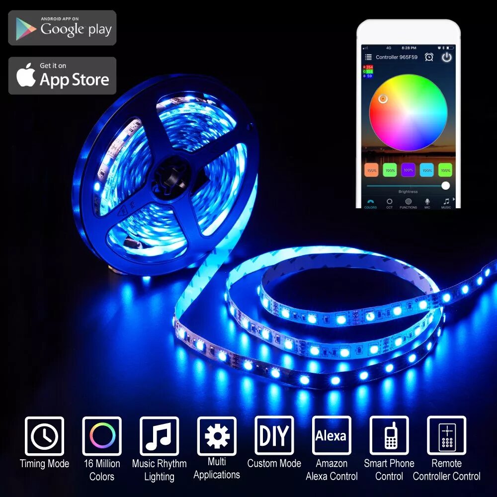 Управление лентой с телефона. Лента светодиодная Smart RGB 5050. Светодиодная лента Smart led strip. Smart led strip Lights led Series Aurora-x. Лента светодиодная. App Bluetooth контроллер 5050 RGB.