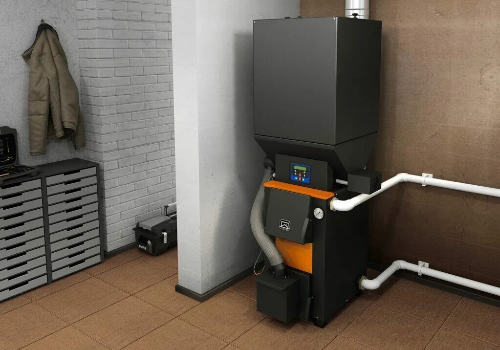 твердотопливный котел куппер ок 20. котел отопления. котельная на дровах в частном доме. дымоход для твердотопливного котла теплодар. м.