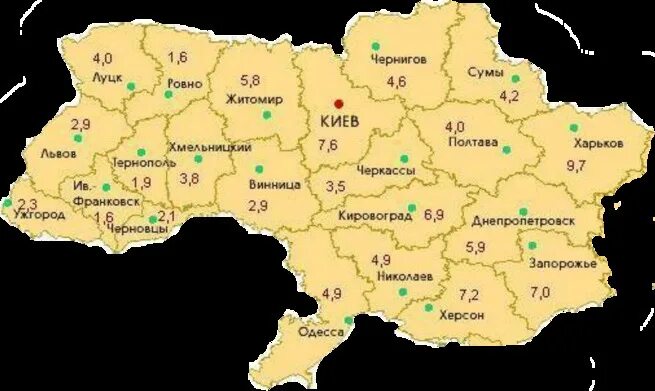 Киев кв км