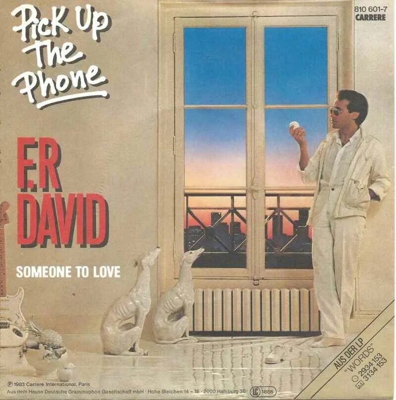 F david words. F r david pick up the phone. fr david 1982. f.r. david - words (1982). f.r. david - pick up the phone 1982.