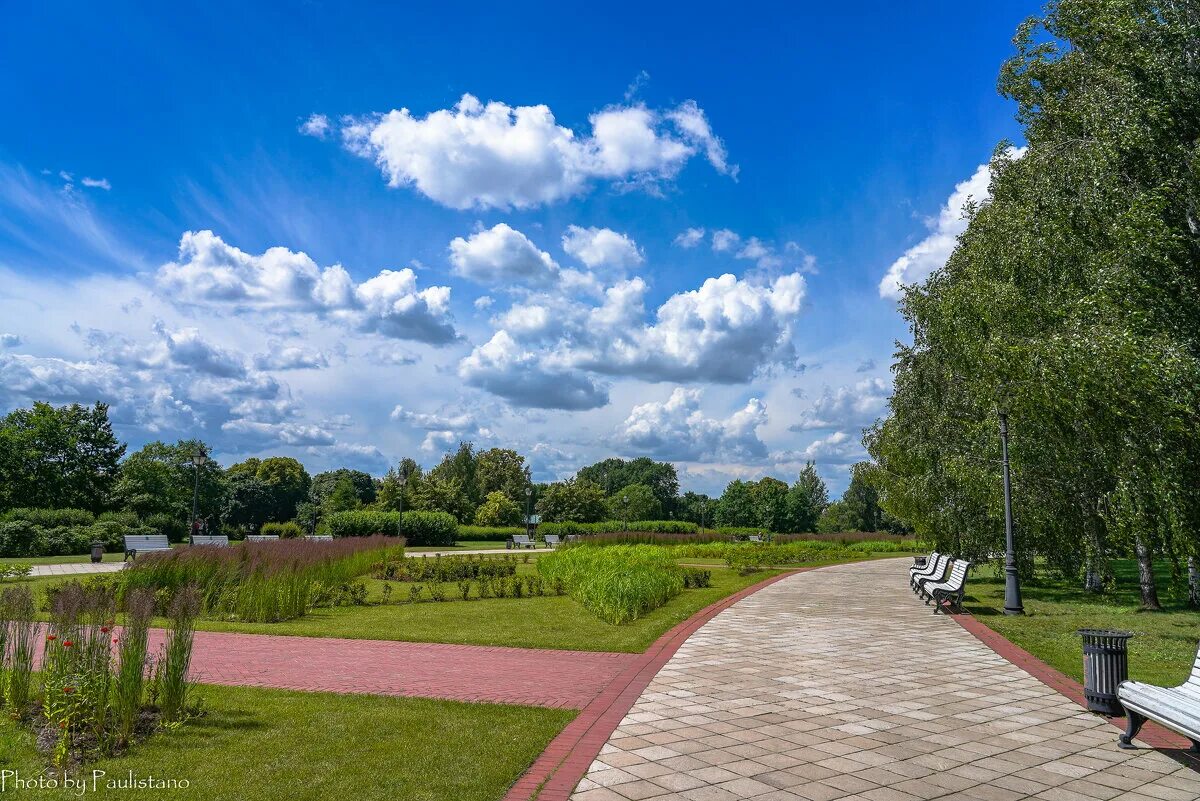 закат в лобне фото. облака над парком. майское небо. облака в парке. летний парк.
