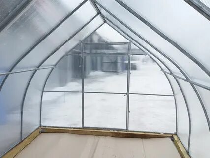Как усилить теплицу из поликарбоната