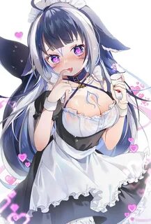 ...Cleavage,Big boobs,Animal ears,Animal tail,Hearts,Virtual youtuber,Shyli...