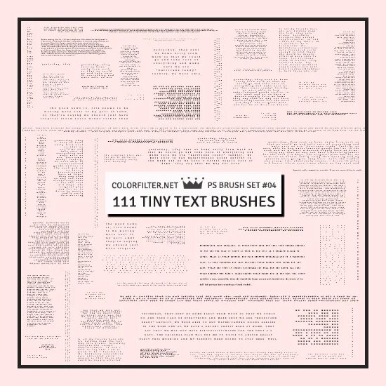 Tiny text PNG for Magazines. Тини текст