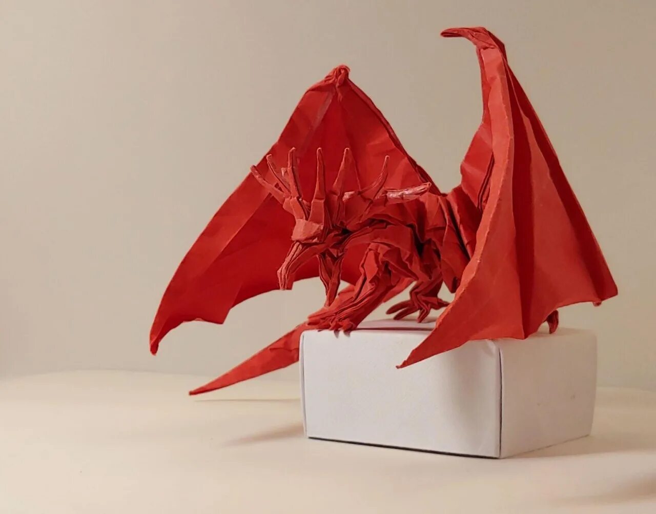 Origami Dragon v3 Origami drago, Elefante di origami, Origami animali