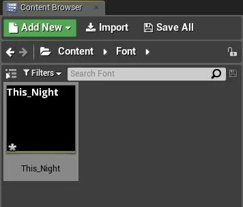 Content browser
