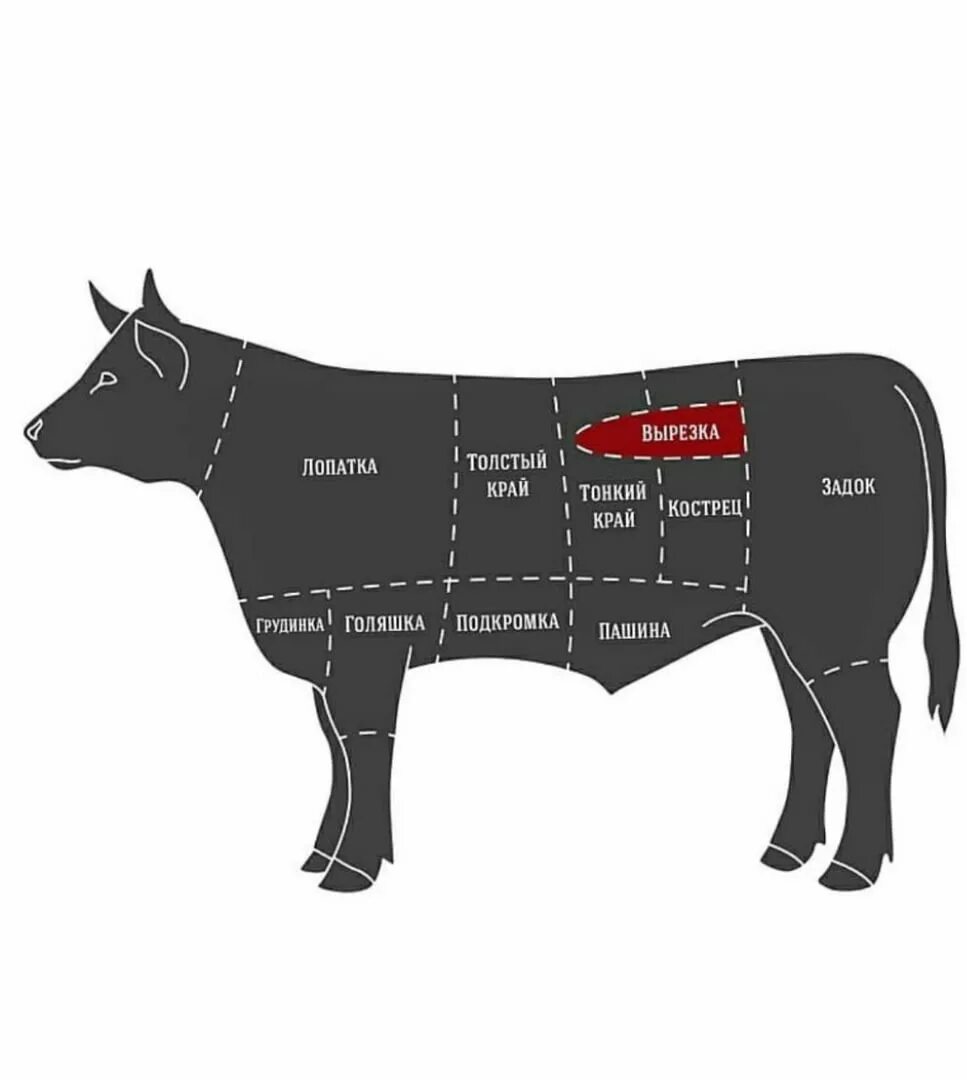 Карта мяса говядины. Карта мяса говядины. Фланк стриплойн. Говядина схема разруба говяжьей туши. Разруб говядины схема для стейка.