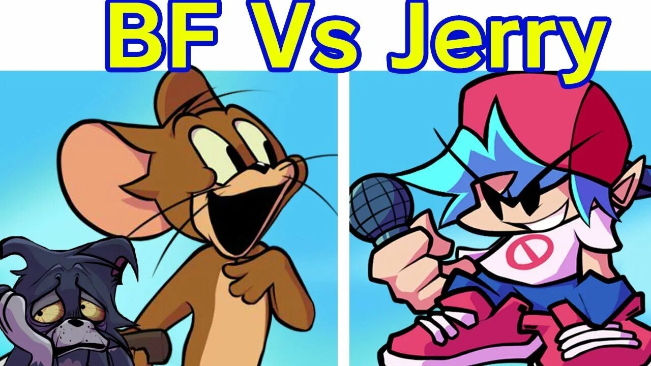 Против джерри. ФНФ против Джерри. Том vs Jerry. FNF vs Tom.
