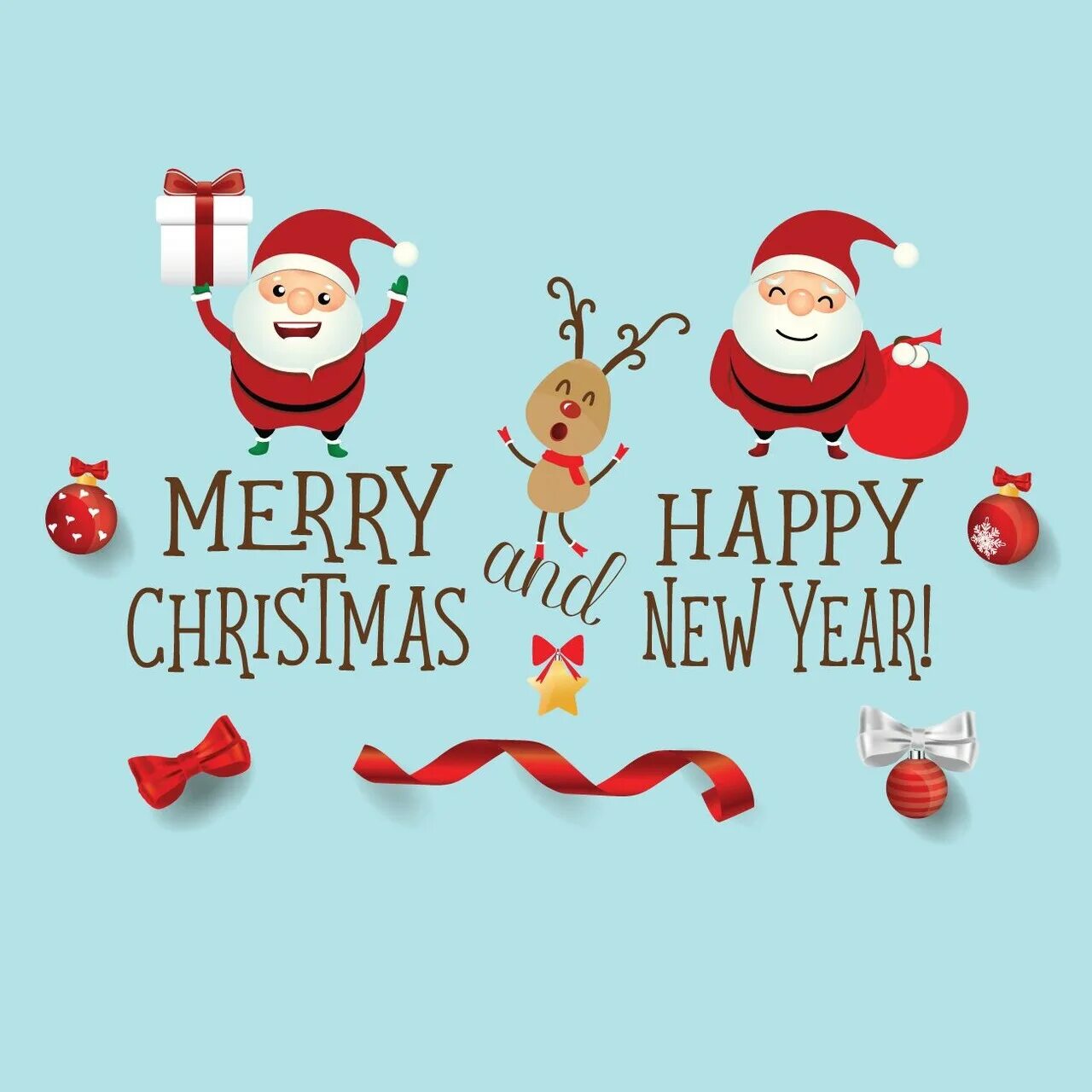 Happy new year be happy. Merry Christmas and Happy New year. Новогодняя открытка. Happy Christmas открытка. С Рождеством Merry Christmas.