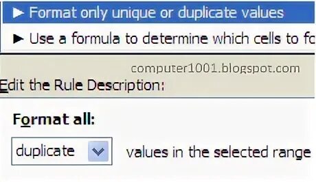 Duplicate unique value