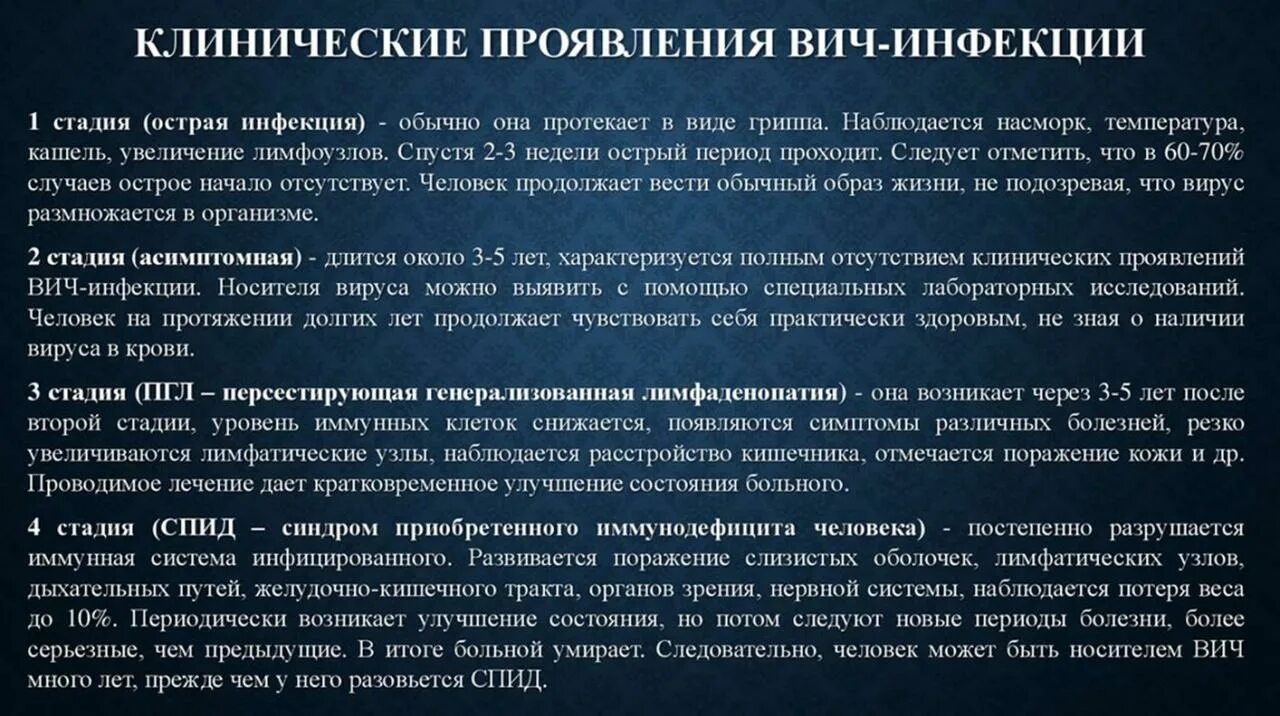 Признаки проявляющегося спида. Основные клинические проявления СПИД. Характерные первичные проявления ВИЧ-инфекции. Симптомы, характерные для ВИЧ-инфекции:. Клинические проявления ВИЧ.